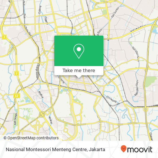 Nasional Montessori Menteng Centre map