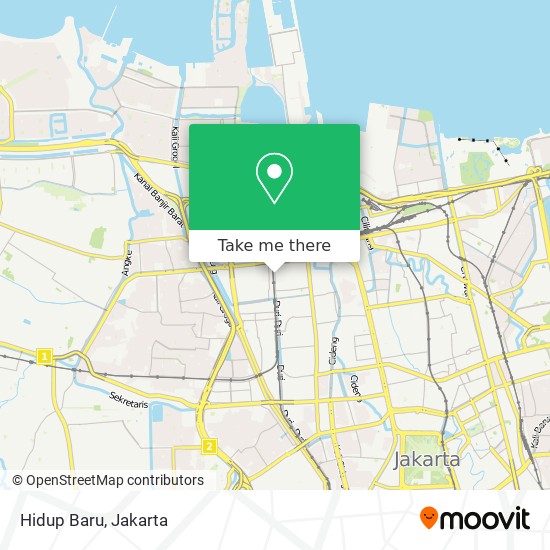 Hidup Baru map