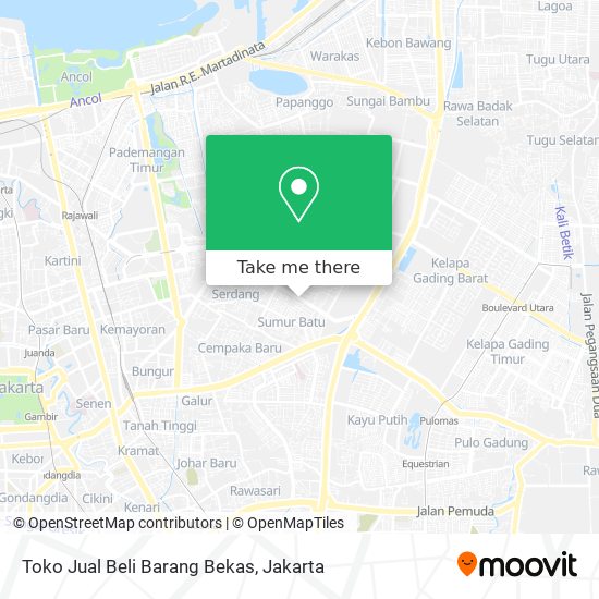 Toko Jual Beli Barang Bekas map