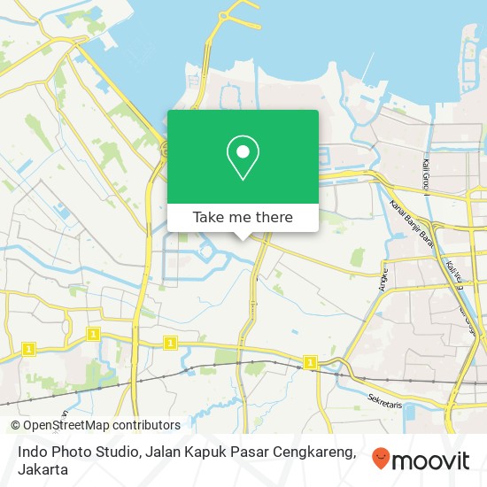 Indo Photo Studio, Jalan Kapuk Pasar Cengkareng map