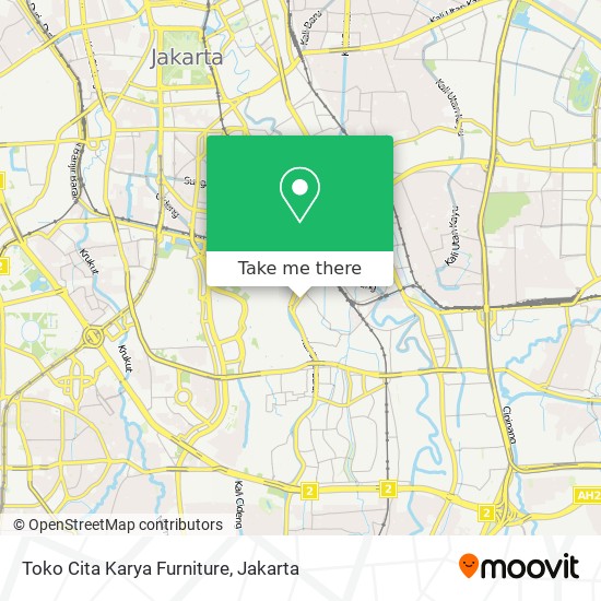 Toko Cita Karya Furniture map