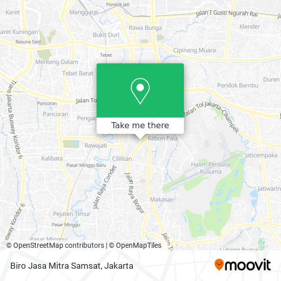 Biro Jasa Mitra Samsat map