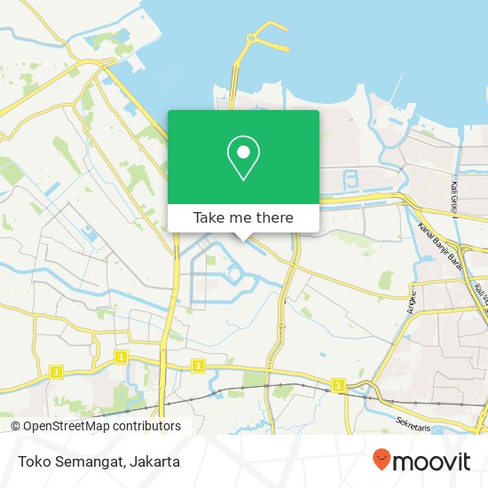 Toko Semangat map