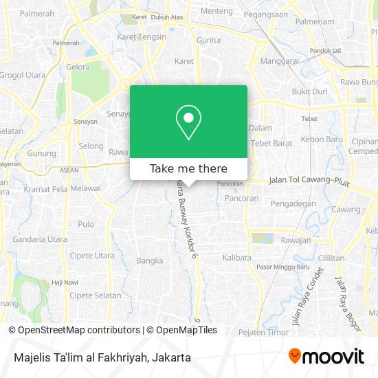Majelis Ta'lim al Fakhriyah map