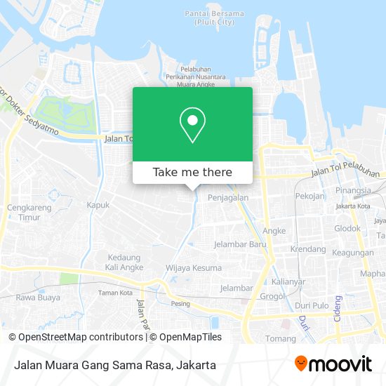 Jalan Muara Gang Sama Rasa map