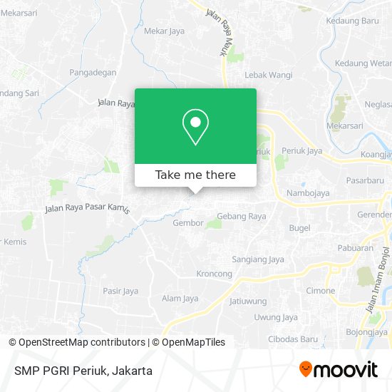 SMP PGRI Periuk map