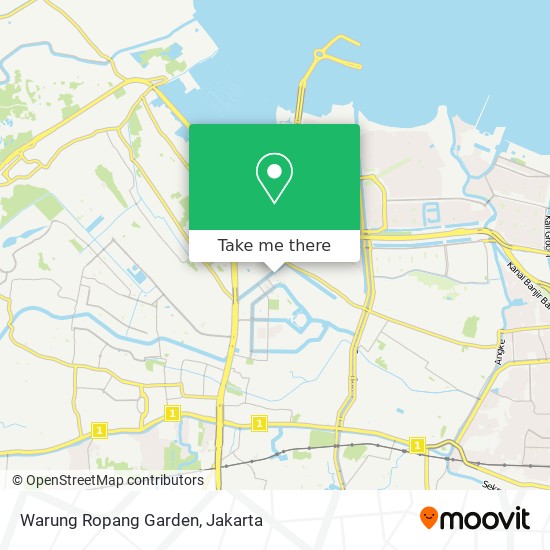 Warung Ropang Garden map