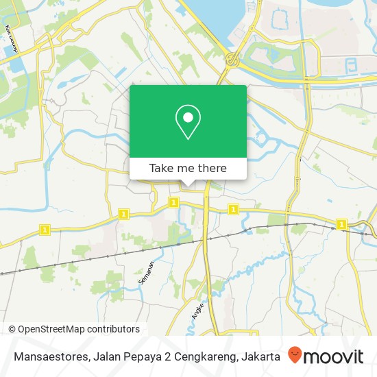 Mansaestores, Jalan Pepaya 2 Cengkareng map