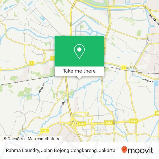 Rahma Laundry, Jalan Bojong Cengkareng map