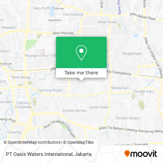 PT Oasis Waters International map