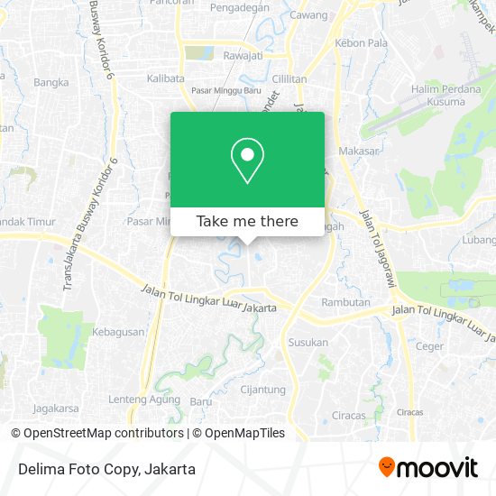 Delima Foto Copy map