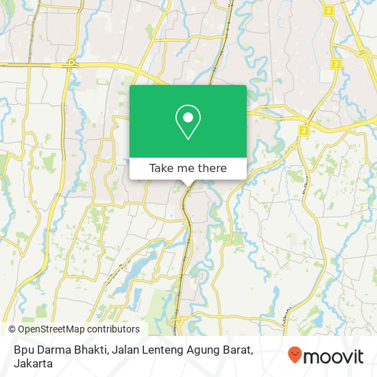 Bpu Darma Bhakti, Jalan Lenteng Agung Barat map