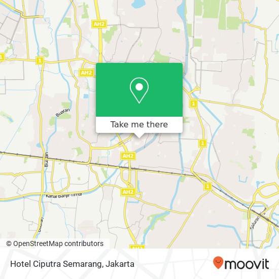 Hotel Ciputra Semarang map