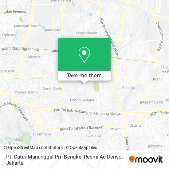 Pt. Catur Manunggal Pm Bengkel Resmi Ac Denso map