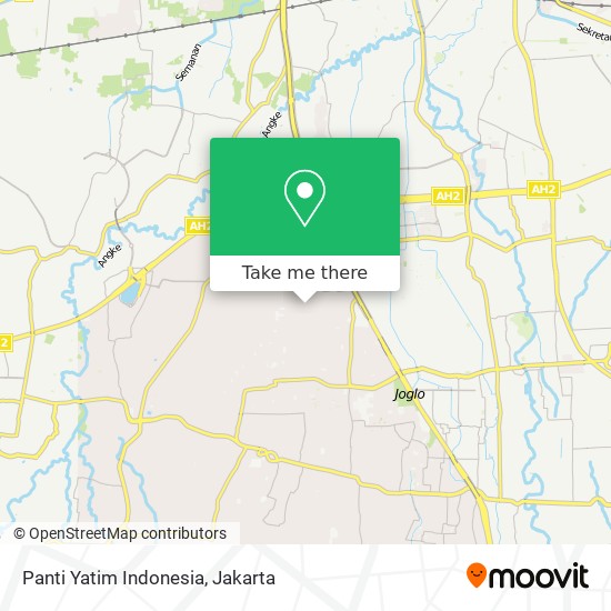 Panti Yatim Indonesia map