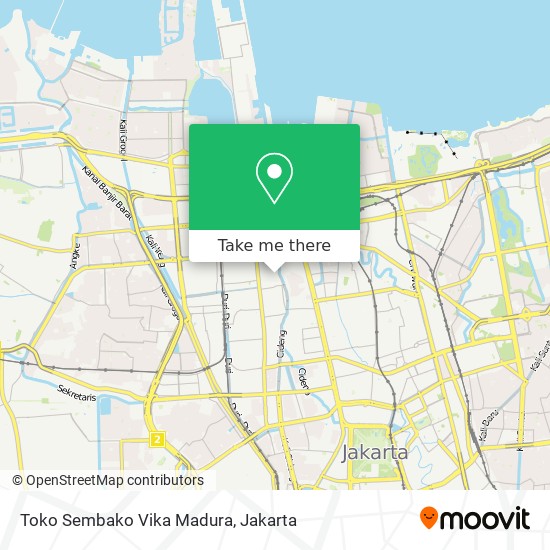 Toko Sembako Vika Madura map
