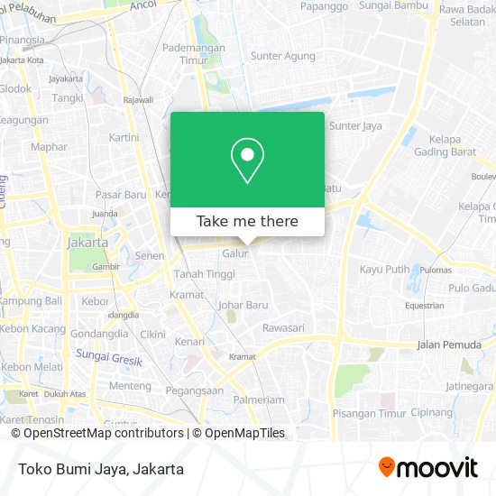 Toko Bumi Jaya map