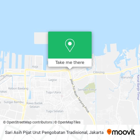 Sari Asih Pijat Urut Pengobatan Tradisional map