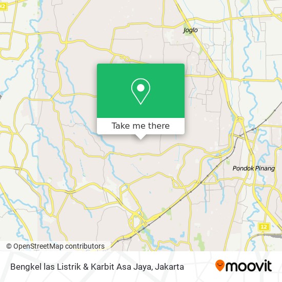 Bengkel las Listrik & Karbit Asa Jaya map