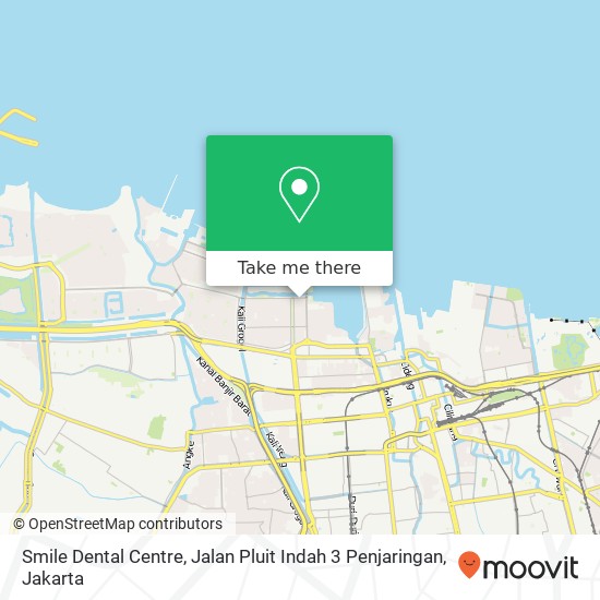 Smile Dental Centre, Jalan Pluit Indah 3 Penjaringan map