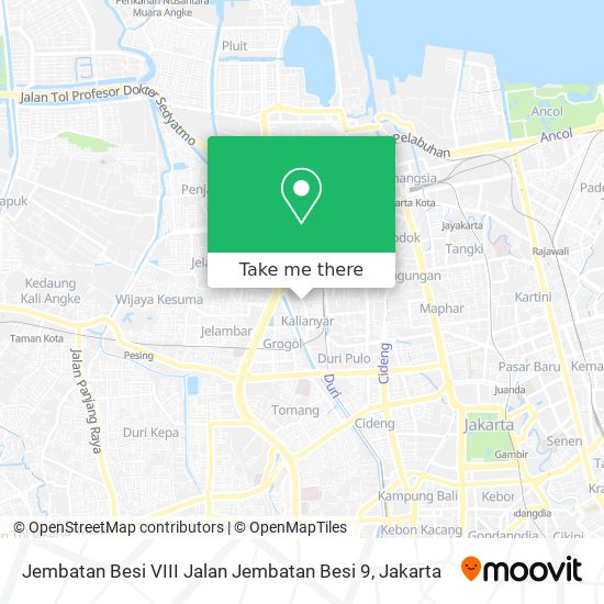 Jembatan Besi VIII Jalan Jembatan Besi 9 map