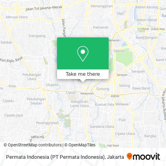 Permata Indonesia (PT Permata Indonesia) map