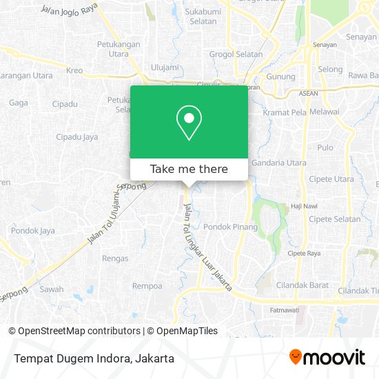 Tempat Dugem Indora map