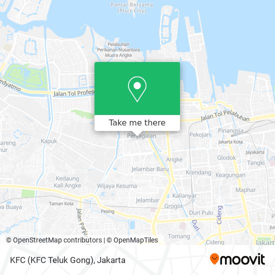 KFC (KFC Teluk Gong) map