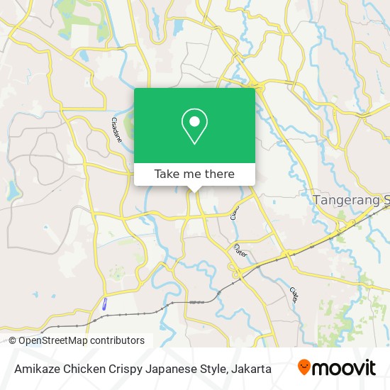 Amikaze Chicken Crispy Japanese Style map