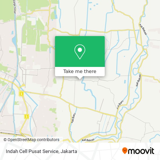 Indah Cell Pusat Service map