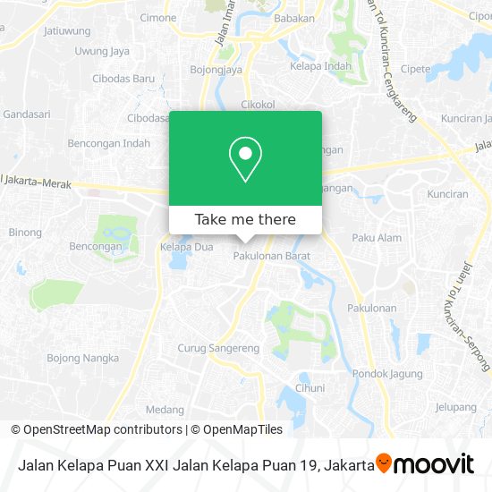 Jalan Kelapa Puan XXI Jalan Kelapa Puan 19 map