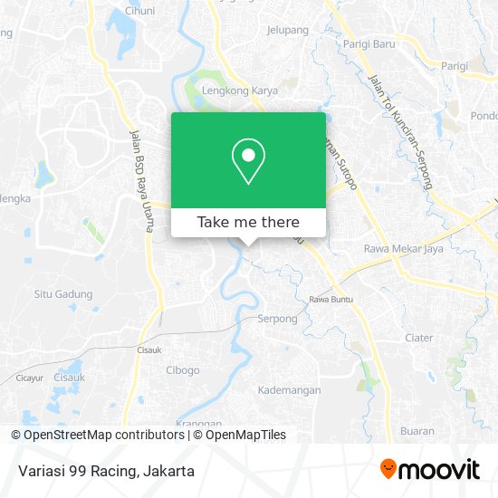 Variasi 99 Racing map