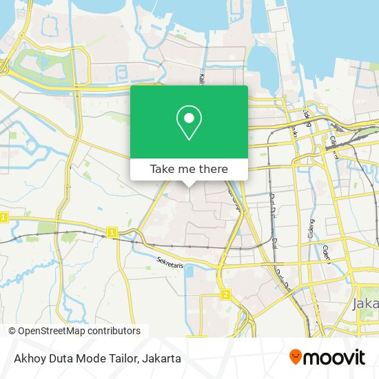 Akhoy Duta Mode Tailor map