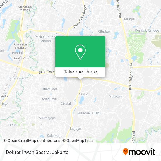 Dokter Irwan Sastra map