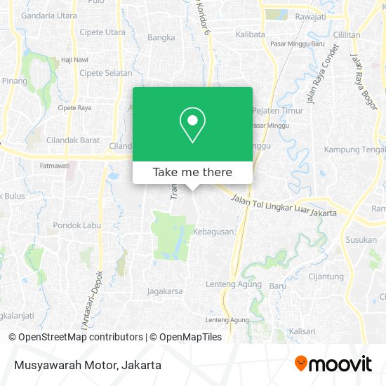 Musyawarah Motor map