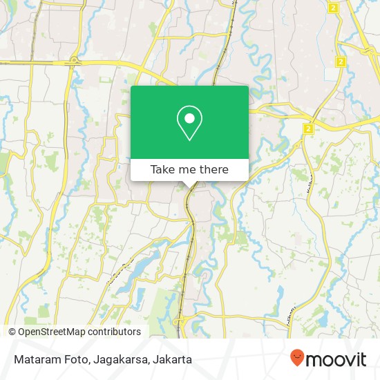 Mataram Foto, Jagakarsa map