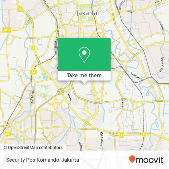 Security Pos Komando map