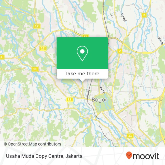 Usaha Muda Copy Centre map