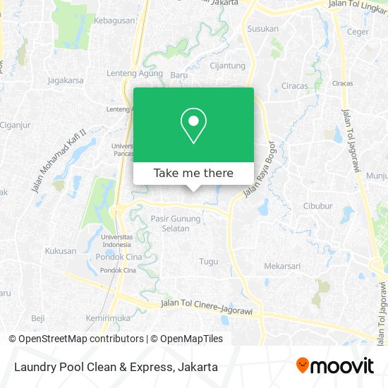 Laundry Pool Clean & Express map