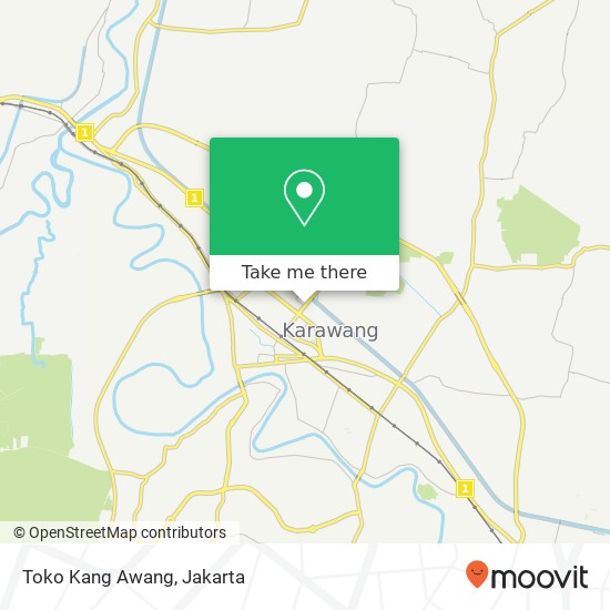 Toko Kang Awang map