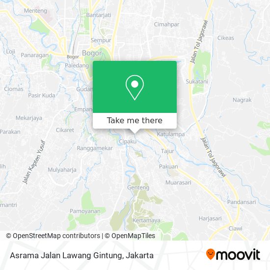 Asrama Jalan Lawang Gintung map