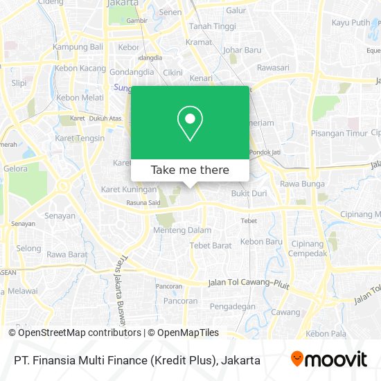 PT. Finansia Multi Finance (Kredit Plus) map