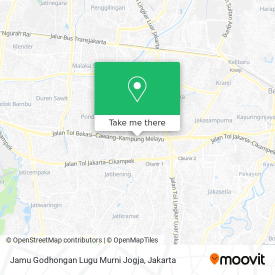 Jamu Godhongan Lugu Murni Jogja map