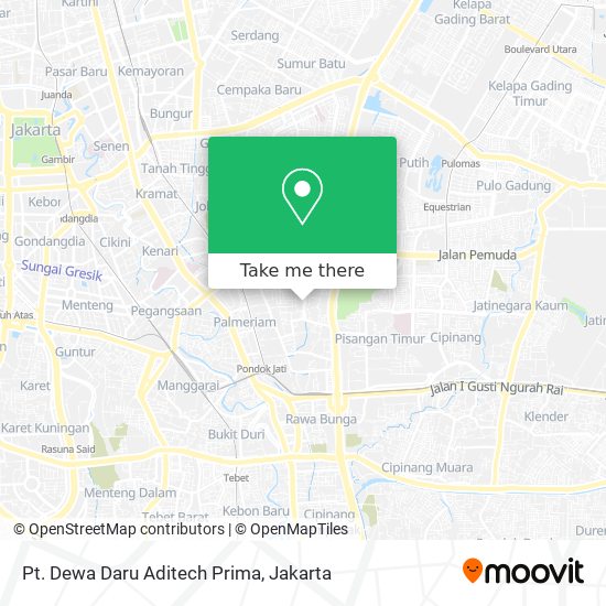 Pt. Dewa Daru Aditech Prima map