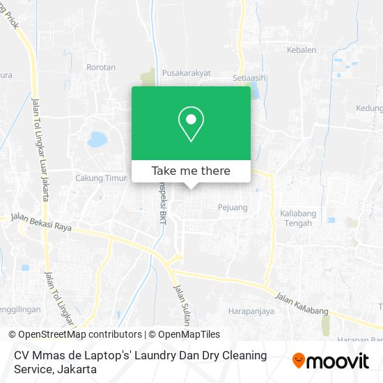 CV Mmas de Laptop's' Laundry Dan Dry Cleaning Service map