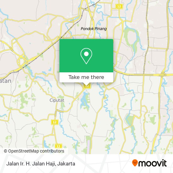 Jalan Ir. H. Jalan Haji map