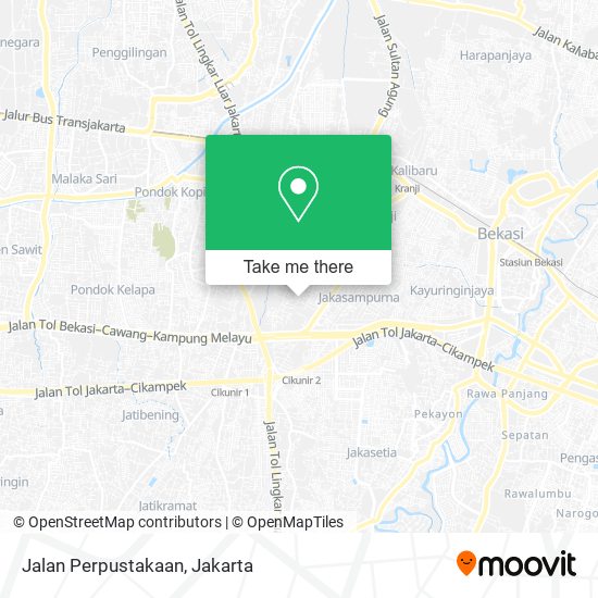 Jalan Perpustakaan map