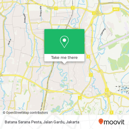 Batana Sarana Pesta, Jalan Gardu map