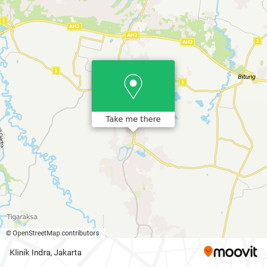 Klinik Indra map