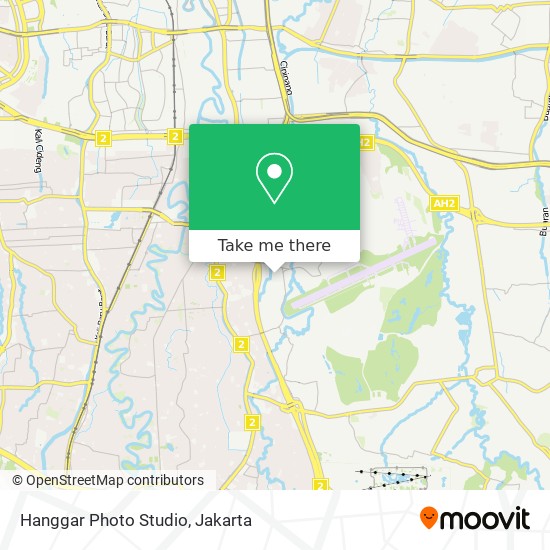 Hanggar Photo Studio map